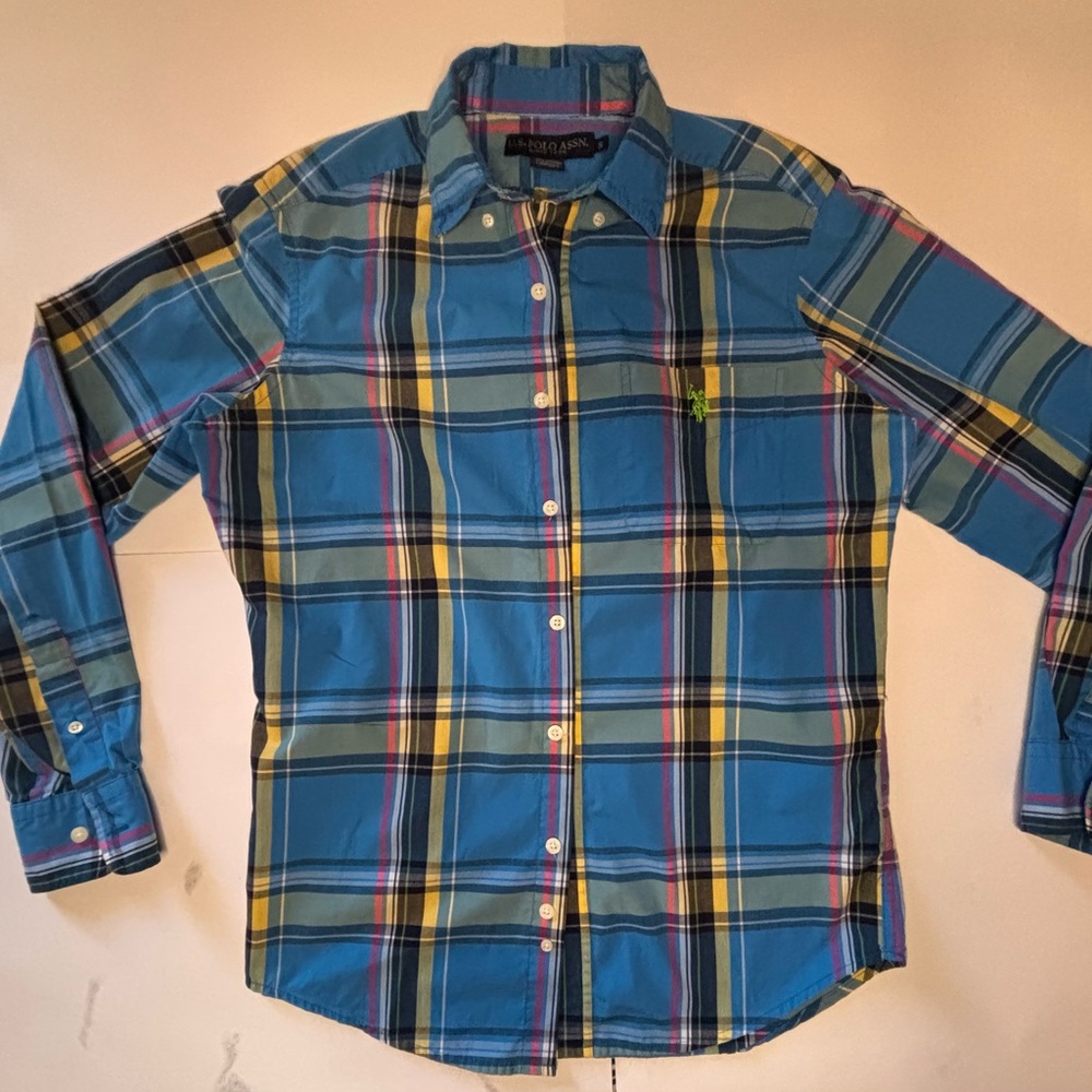 US Polo Assn  Multicolor Plaid Shirt